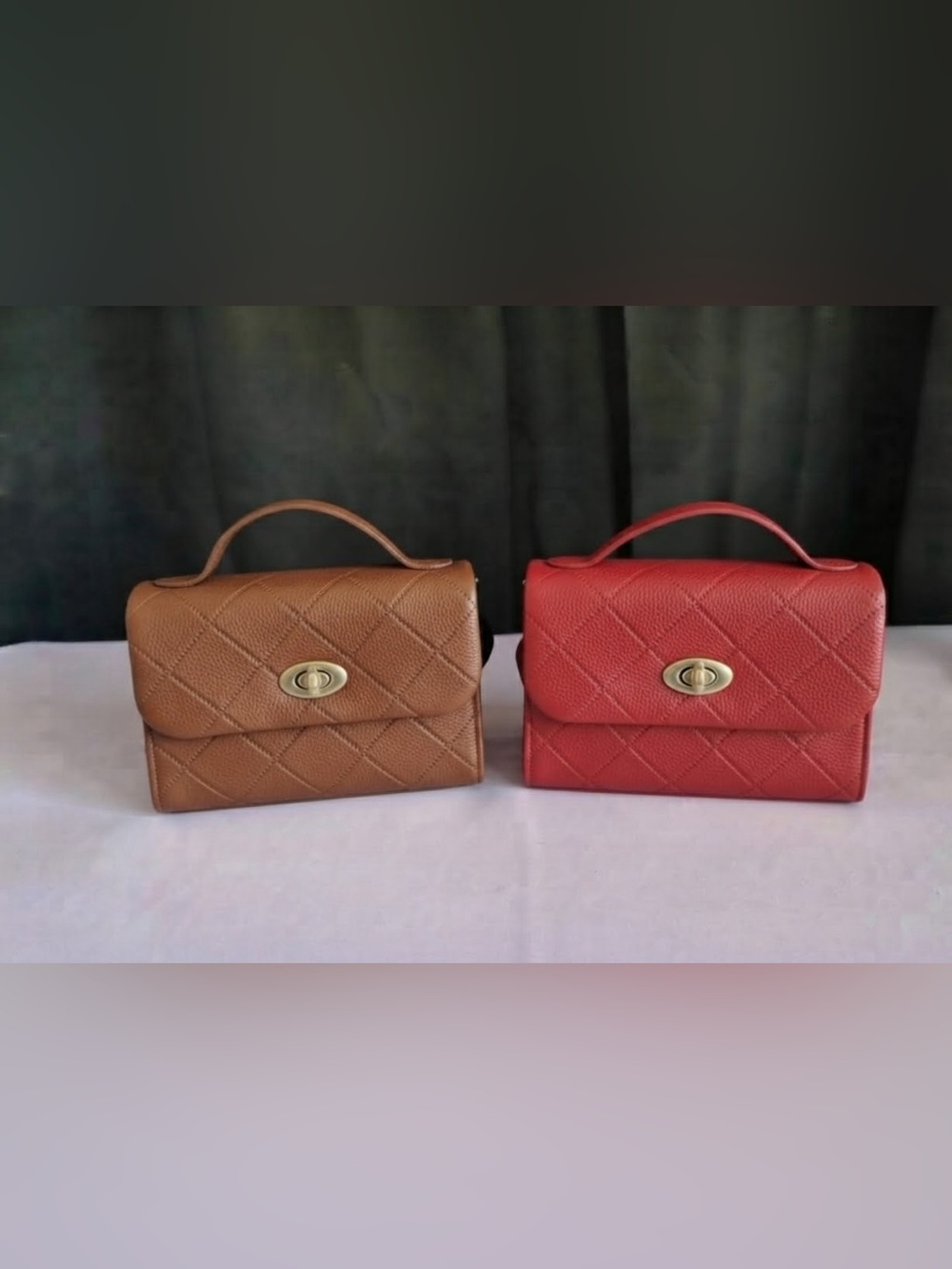 Women’s small luxury hand bags bundle of 2